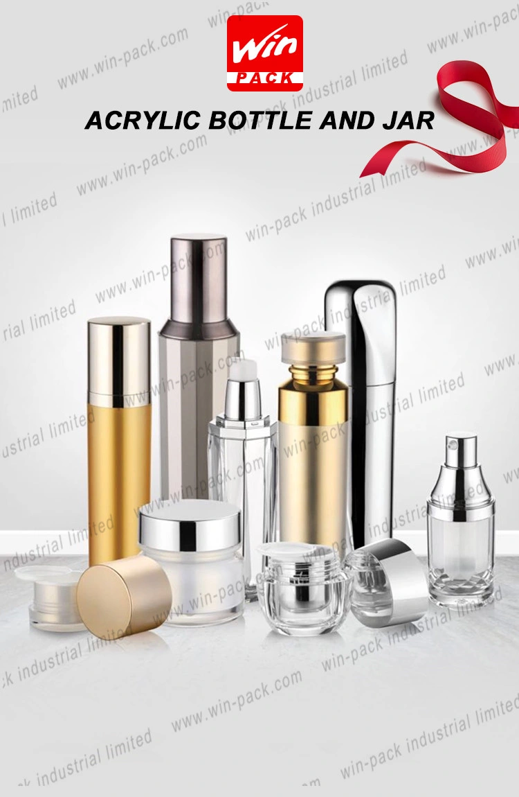 Winpack Top Selling Empty Acrylic Cosmetic Dropper Bottle for Facial Care