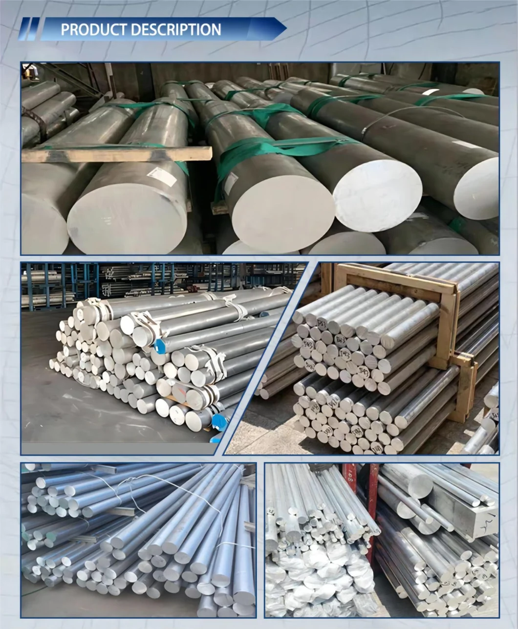 Aluminum Sheet/Plate/Coil/Bar/Rod/Pipe/Tube/Ingot/Ballet/Flat Bar/Angle/Profile 1 Series/2 Series/ 3 Series/4 Series/5 Series/6 Series/7 Series Aluminum