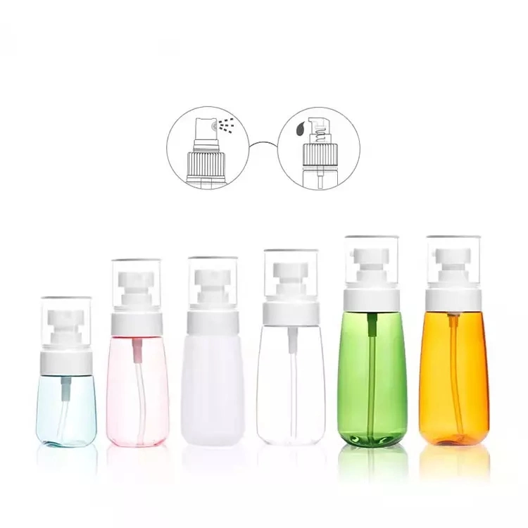 PETG Empty Travel Liquid Cosmetics Plastic Spray Bottle for Perfume