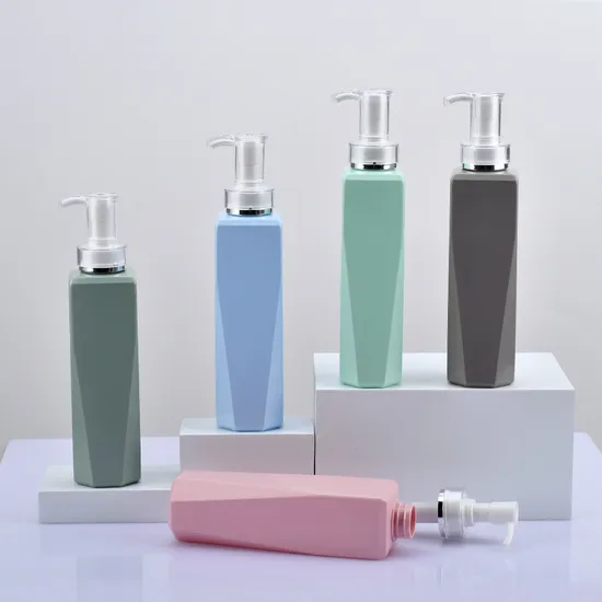 Botella PETG de champú de espuma desinfectante de plástico personalizada a precio de fábrica con bomba de loción cosmética