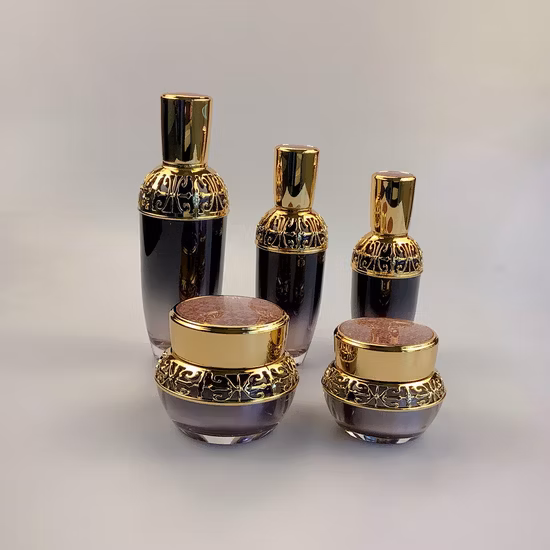 30ml 50ml 100ml Envase cosmético Plástico Acrílico Bomba privada de aire Tarro de crema