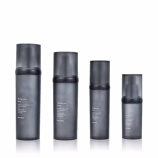 Bomba de pulverización de niebla fina transparente Recarga Atomizador de perfume de aceite esencial PETG Loción de PET transparente Envasado cosmético 30ml 45ml Botella de plástico para desinfectante de manos